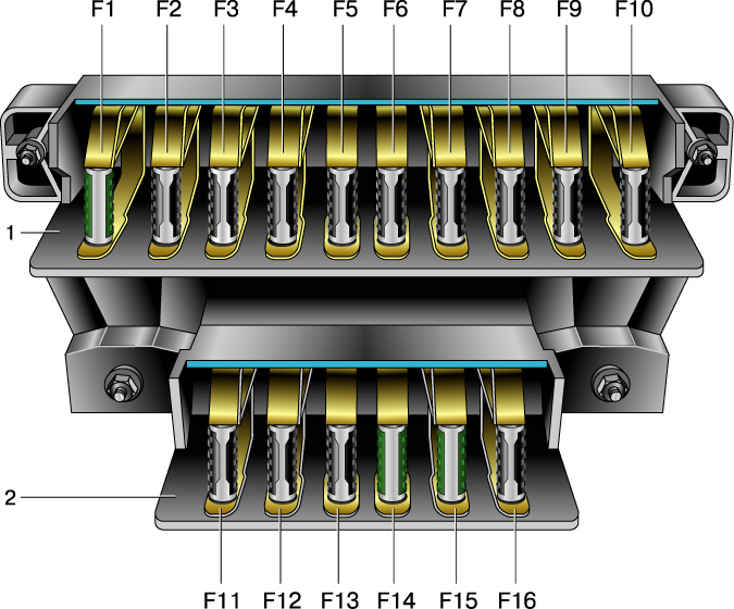 Схема электрооборудования ВАЗ-21213