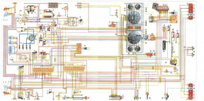 Подкапотная проводка газель 406